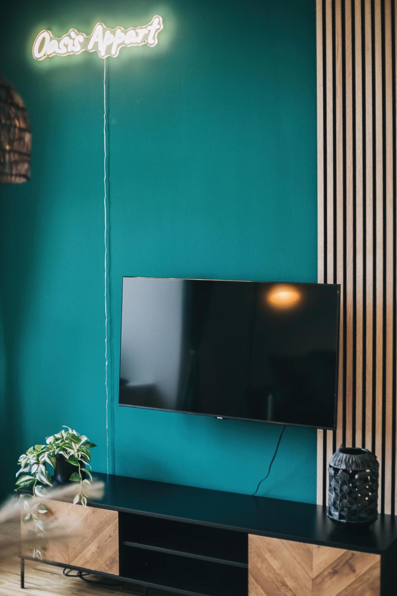 Oasis Appart - Wohnen In Dresden - Netflix - Tiefgarage - Dachterrasse Oda fotoğraf