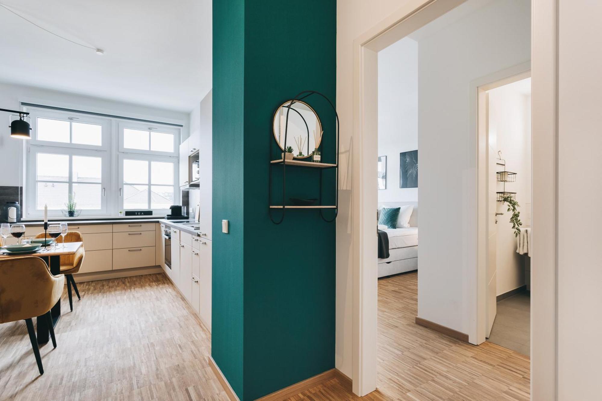 Oasis Appart - Wohnen In Dresden - Netflix - Tiefgarage - Dachterrasse Oda fotoğraf