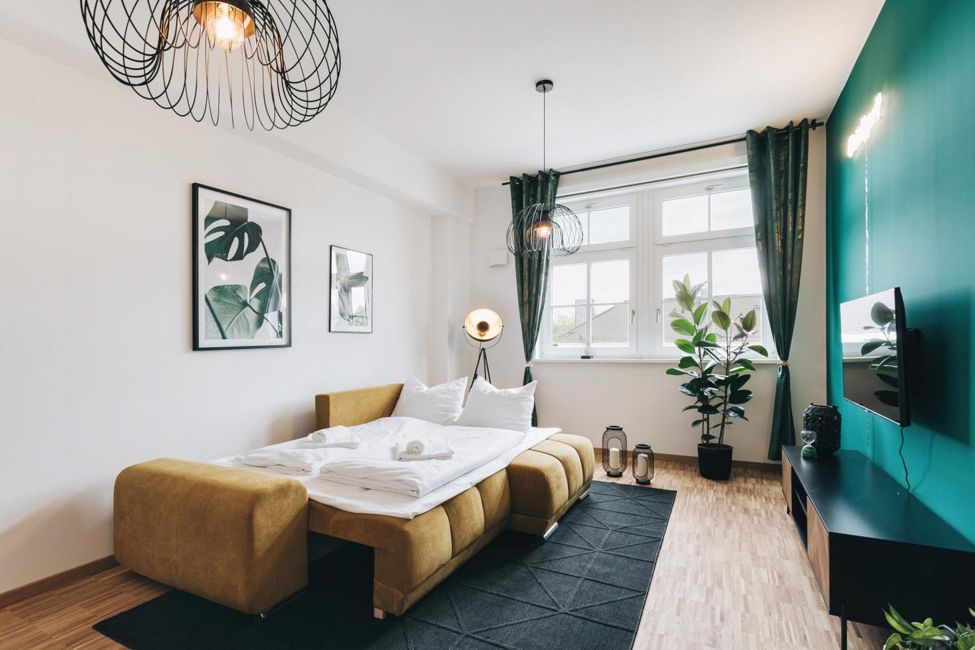 Oasis Appart - Wohnen In Dresden - Netflix - Tiefgarage - Dachterrasse Oda fotoğraf
