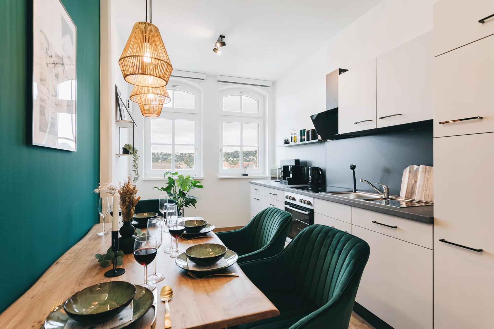 Oasis Appart - Wohnen In Dresden - Netflix - Tiefgarage - Dachterrasse Dış mekan fotoğraf